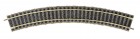 6120 Fleischmann Standard curved track, 36Â° (Radius R1).